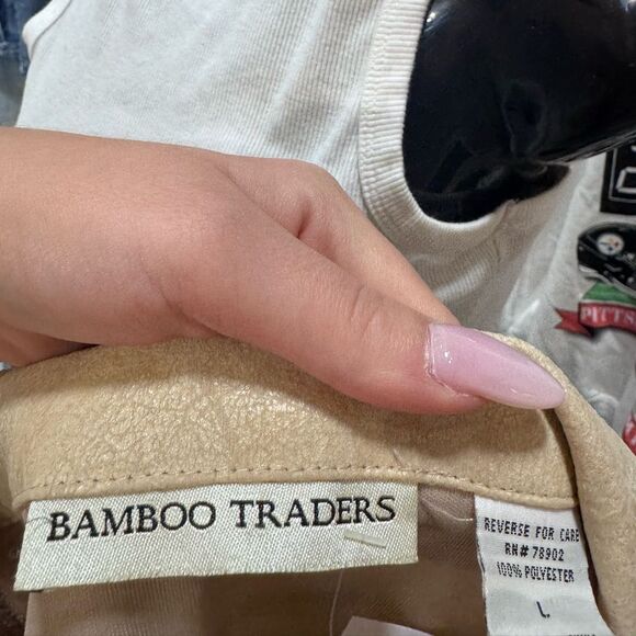 Cross Bedazzled Tan Jacket - Picture 9 of 9